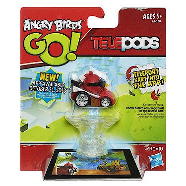 Angry Birds Go! – Telepods – A6028 – 1 angry bird et 1 bolide – Modèle Aléatoire (Import Royaume-Uni)