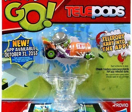 Angry Birds GO! Telepods cochon avec casque avec son bolide Hasbro jouet