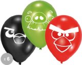 Lot de 6 Ballons Angry Birds