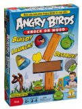 Mattel Jeux- Angry Birds – Jeu de Société avec cartes – Knock on Wood