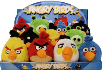1 Angry Birds Peluches - Peluche 20 cm
