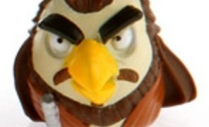 QUI- GON JINN  -OISEAU – STAR WARS – ANGRY BIRDS – TELEPODS d’Hasbro