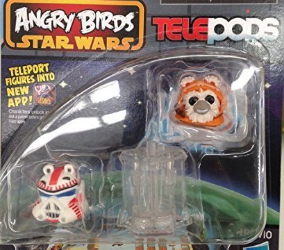 WICKET W. WARRICK l’oiseau EWOK et Shock Trooper Cochon – Angry Birds Star Wars Telepods (Series 2)