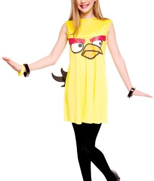 Robe Chuck, l’oiseau jaune (taille adolescente) – Angry Birds – Déguisement