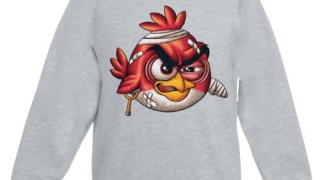 Sweat animé 3D (8, 10 et 12 ans) Angry Bird -MP BoutiK