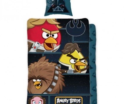 Housse couette Star Wars -100% coton-Angry Birds