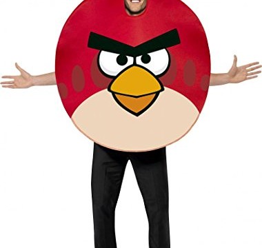 Red,oiseau rouge – adulte – (taille medium) – angry birds – -Déguisement