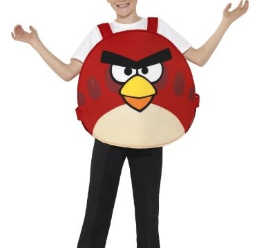 Red, oiseau rouge (7/9 ans ou 10/12 ans) Angry birds – Déguisement