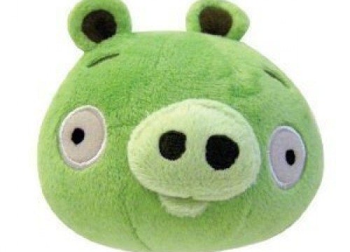 Cochon d’Angry Birds  -12 cm -Peluche Sonore