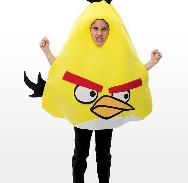 Chuck l’oiseau Jaune – Taille Enfant-  – Angry Birds -Déguisement