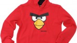 Sweat (16 ans) à capuche – Pull – rouge -Angry Birds –