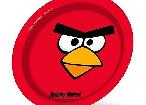 Lot de 8 assiettes en carton d’Angry Birds