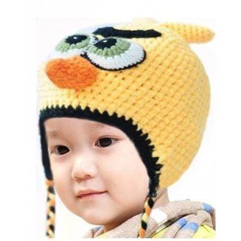 Bonnet  (1 à 3 ans) Chuck (l’oiseau jaune) Angry birds