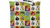 Parure de lit en coton renforcé avec housse de couette 135 x 200 cm et taie d’oreiller -Angry Birds
