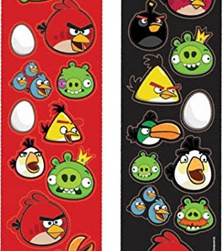 Autocollants (paquet de 8) Angry Birds