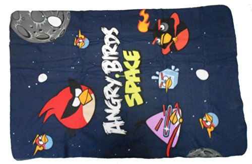 Couverture Polaire  – Plaid – 100 x 150 cm – « Space » (Espace)-Angry Birds  –