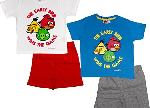 Pyjamas/short/ t-shirt (2  et 3 ans) Angry Birds / été