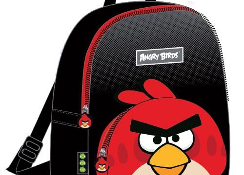 Sac à dos (24 x 20 x 11 cm) Angry Birds