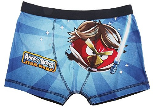 Boxer slip (4-10 ans)– Luke Skywalker  –Angry Birds Star Wars