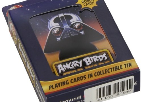 Angry Birds Star Wars – Cartes à Jouer dans une Boite en Métal – Assortiment Aléatoire