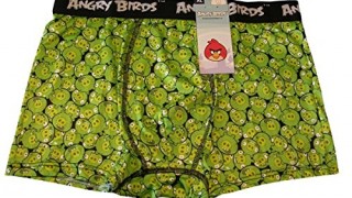 Boxer (adulte : small, medium, large, xl) – Microfibre  – Angry birds