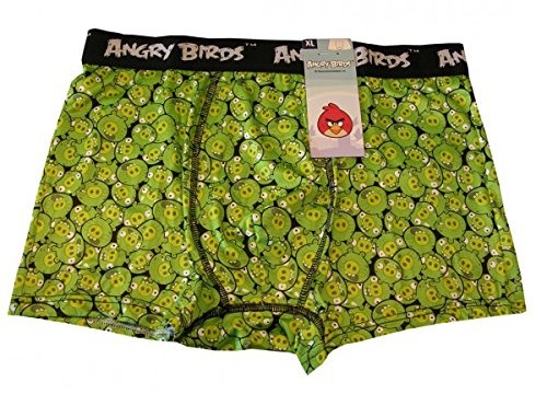 Boxer (adulte : small, medium, large, xl) – Microfibre  – Angry birds