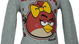 T-shirt (4,6,8,10 ans) pour fille Angry Birds