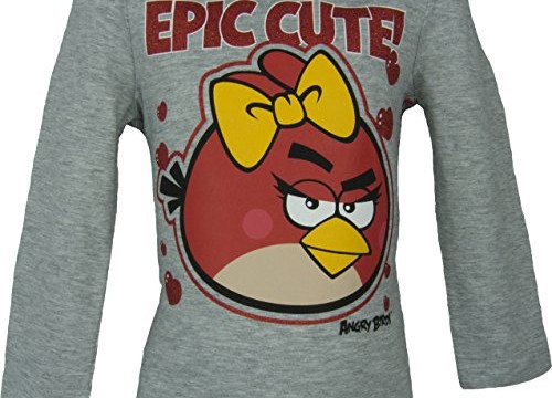 T-shirt (4,6,8,10 ans) pour fille Angry Birds