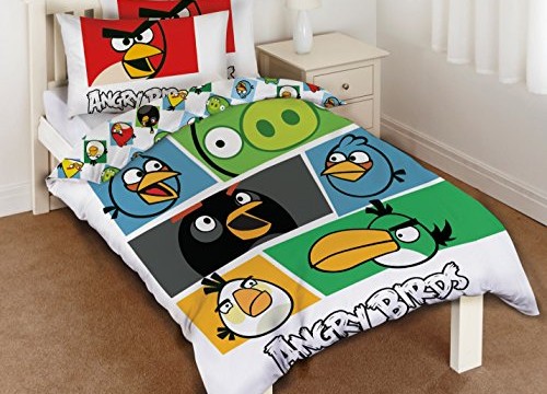 Housse de couette – Oiseaux unique en colère – Angry Birds