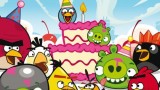 Carte d’anniversaire Angry Birds (Gâteau) Carte Postale