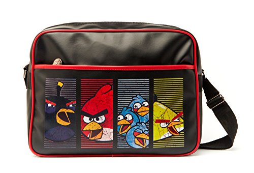 Sac Bandoulière Reporter 39 cm (noir/rouge) Angry Birds