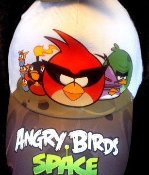 Casquette Blanche- Angry Birds Space