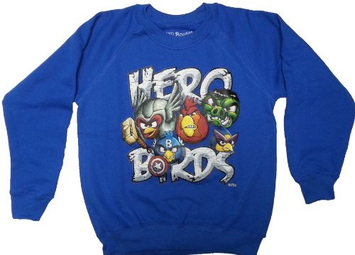 Sweat Animé 3D  (12 ans) Hero Angry Birds -MP Boutik