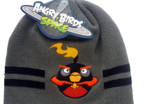 Bonnet Gris Bomb, l’oiseau noir – Angry Birds Space