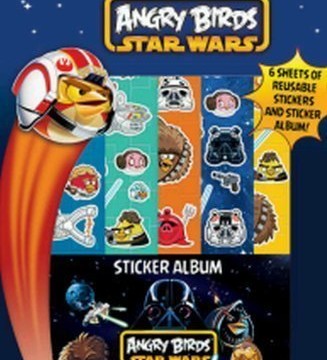 Autocollants – Cahier D’activités – Angry Birds  Star Wars