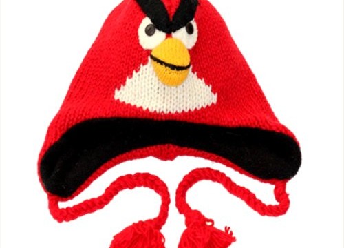 Bonnet Tricoté  Red, l’oiseau rouge Angry Birds (Népal)