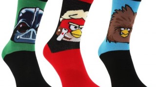 3 paires Chaussettes (taille 39-46) – adulte- Angry Birds Star Wars