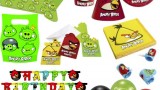 kit décoration anniversaire angry birds pour 6 personnes