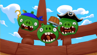 Angry Birds Go! Les cochons pirates attaquent (Pirate Pig Attack)