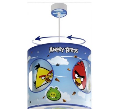 Lampe de Plafond – Suspension Rotative -Dalber – Angry Birds