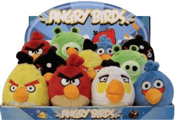1 Angry Birds  – Peluche 20 cm -aléatoire