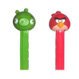 Pez distributeur avec deux recharges (vendu à l’unité)- Angry Birds