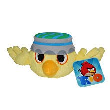 Nico d’Angry Birds Rio –  13 cm – Peluche sonore-