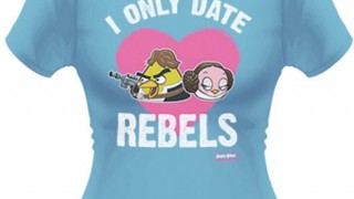 T-shirt (Medium) Angry Birds Star Wars – fille – Only Date Rebels