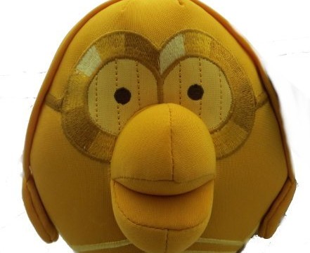 C-3PO d’Angry Birds Star Wars. Peluche de 11 cm.