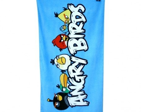 Angry birds – Drap de bain 140×70 cm