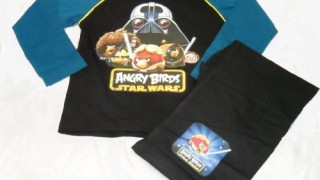 Pyjama (4-6 ans) Angry Birds Star Wars Noir