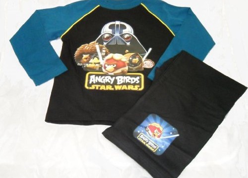 Pyjama (4-6 ans) Angry Birds Star Wars Noir