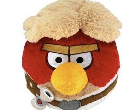 Luke Skywalker dans Angry Birds Star Wars – 12 cm- Peluche