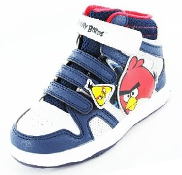 Chaussures Baskets (34) pour garçon Bleu marine- Angry Birds